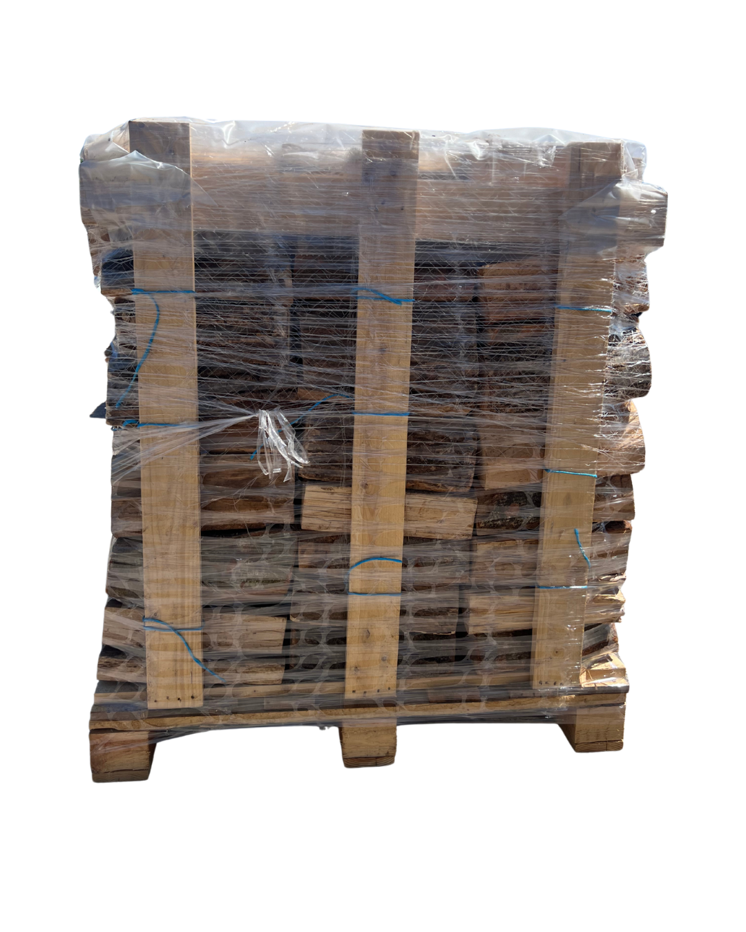 Palette de 2 stères de bois de chauffage 33cm - sec séchoirs - prêt à l'emploi - mélange chêne, charme, frêne, hêtre