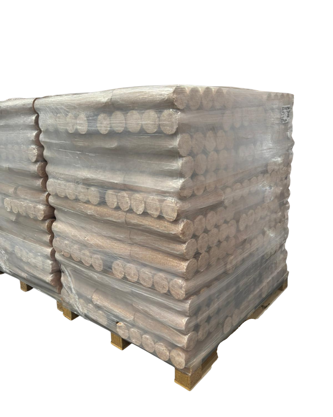 Palette de bûches compressées – 1040 kg – 100 % bois vosgien