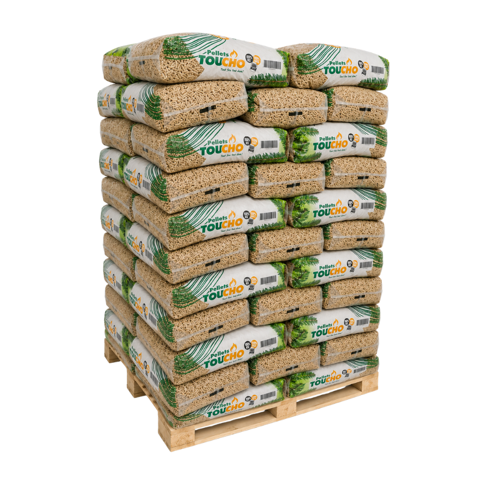 Pellets Toucho - Palette de 72 sacs de 15 kg - 1080kg
