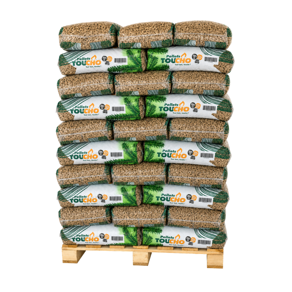 Pellets Toucho - Palette de 72 sacs de 15 kg - 1080kg